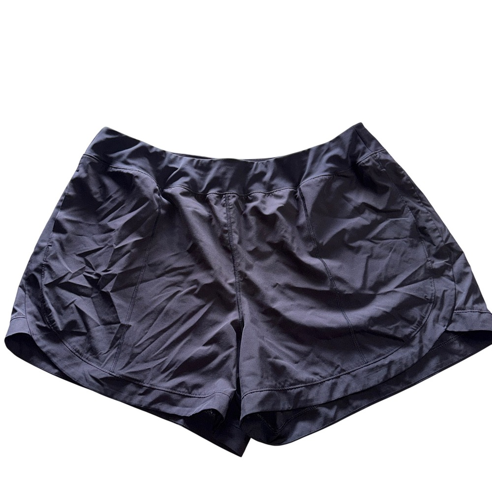 Tek Gear Running Shorts 2X Black Activewear Performance Plus Size Workout